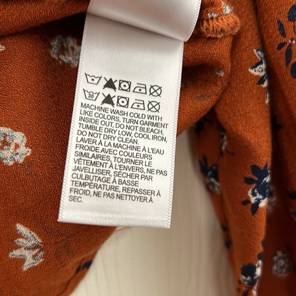 Lucky Brand Women’s long sleeves Blouse Tops  size Small Petite - Picture 6 of 7